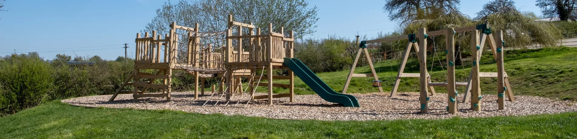 Commercial play equipment slider image